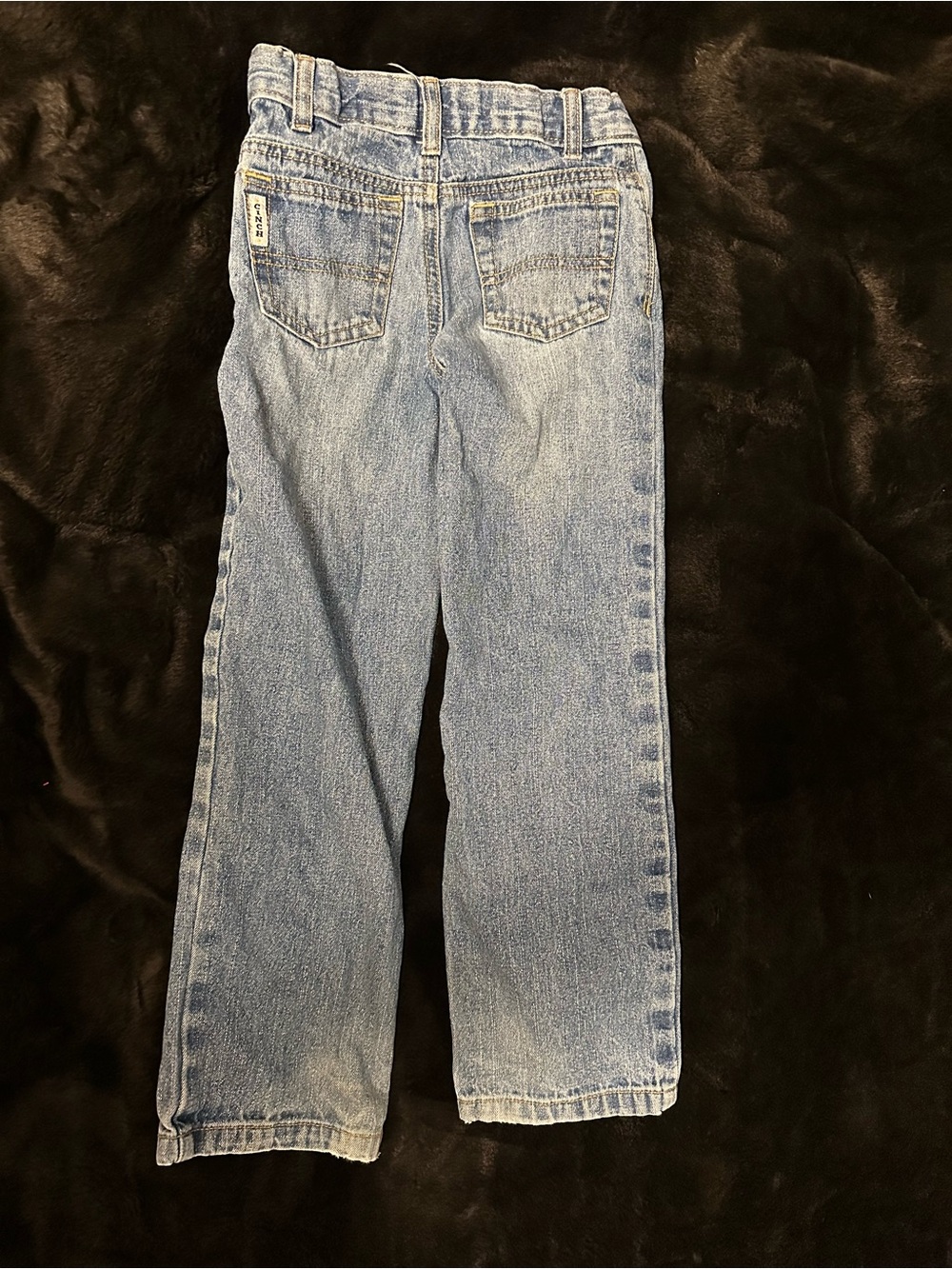 Cinch Little Boy's White Label Slim Fit Jeans MB12841001 Sz 7 Slim *NEEDS REPAIR
